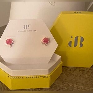 Bomb Party OG Earrings. “Seal It With A Kiss” Brand New. NWT